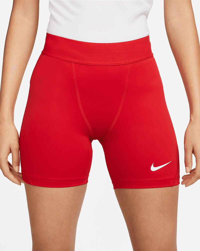 Nike Pantaloncini Pro Rosso Donna DH8327-657 S