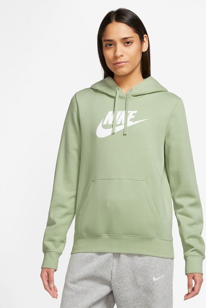 Nike Felpa con cappuccio Sportswear Verde Chiaro Donne DQ5775-343 S