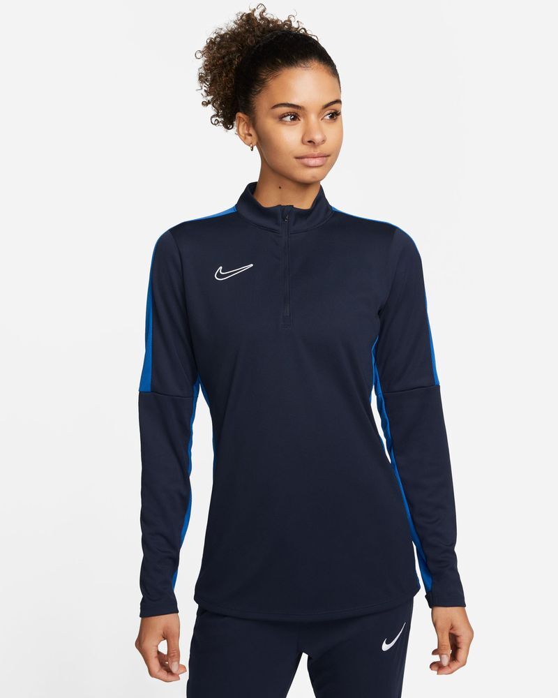 Nike Felpa Academy 23 Blu Navy e Blu Reale per Donne DR1354-451 L