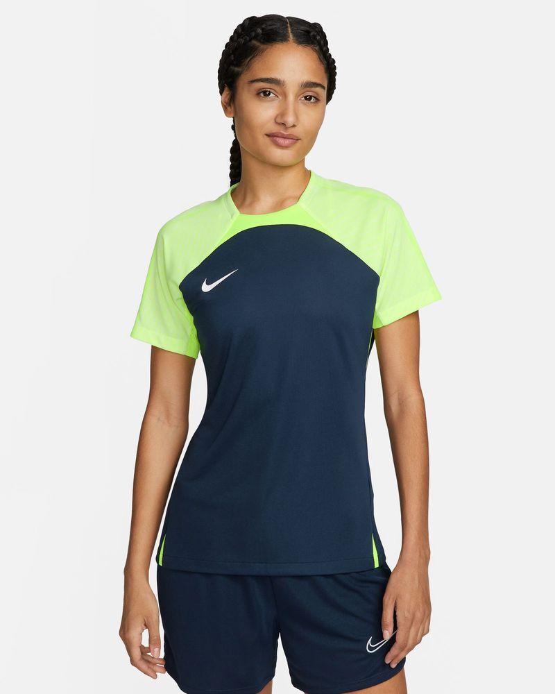 Nike Maglia Strike 23 Blu Navy e Giallo Fluorescente per Donne DR2278-452 M