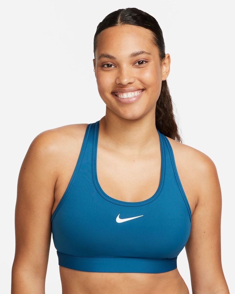 Nike Reggiseno sportivo Swoosh Blu Donne DX6821-457 XS