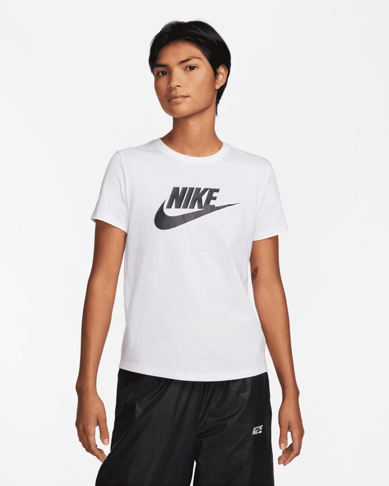 Nike Maglietta Sportswear Essential Bianco Donne DX7906-100 XS