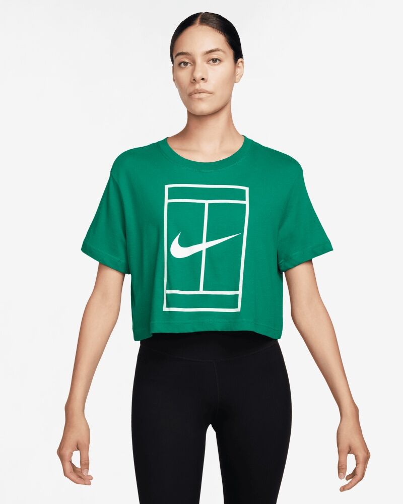 Nike Maglietta Heritage Verde Donna FQ6611-365 M