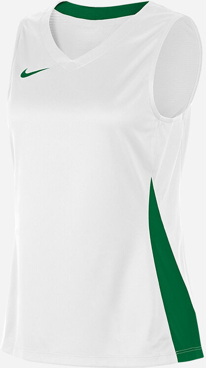 Nike Maglia da basket Team Bianco e Verde Donne NT0211-104 L