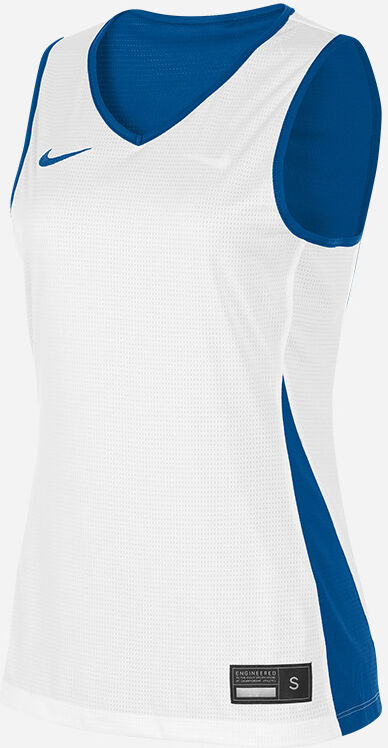 Nike Maglia da basket Team Blu Reale e Bianco Donne NT0213-463 M