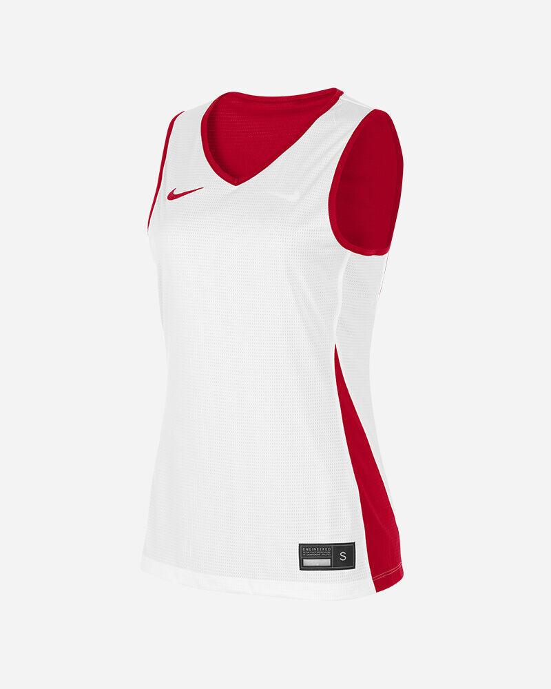Nike Maglia da basket Team Rosso e Bianco Donne NT0213-657 L