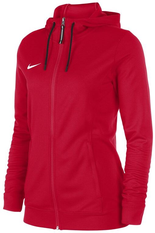 Nike Giacca con cappuccio da basket Team Rosso Donne NT0214-657 M