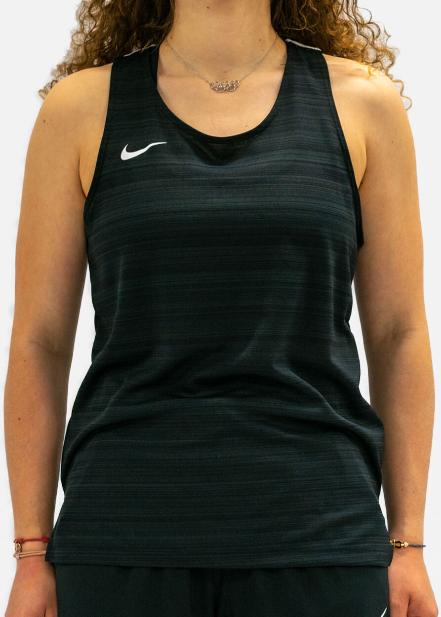 Nike Canotta da running Stock Nero per Donne NT0301-010 XL