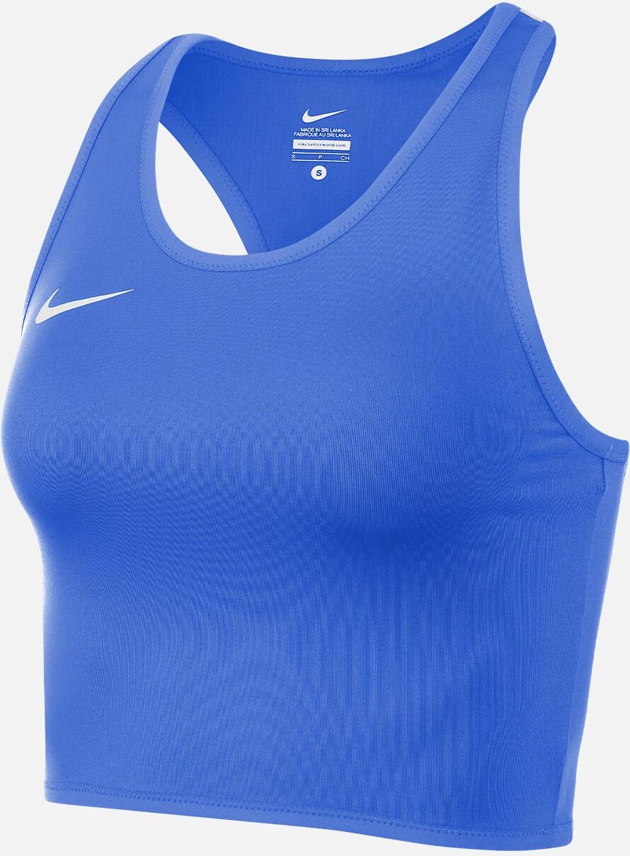 Nike Canotta da running Stock Blu Reale per Donne NT0312-463 XL