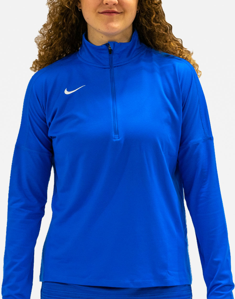 Nike Maglia da calcio per allenamento (1/2) Dry Element Blu Reale per Donne NT0316-463 M