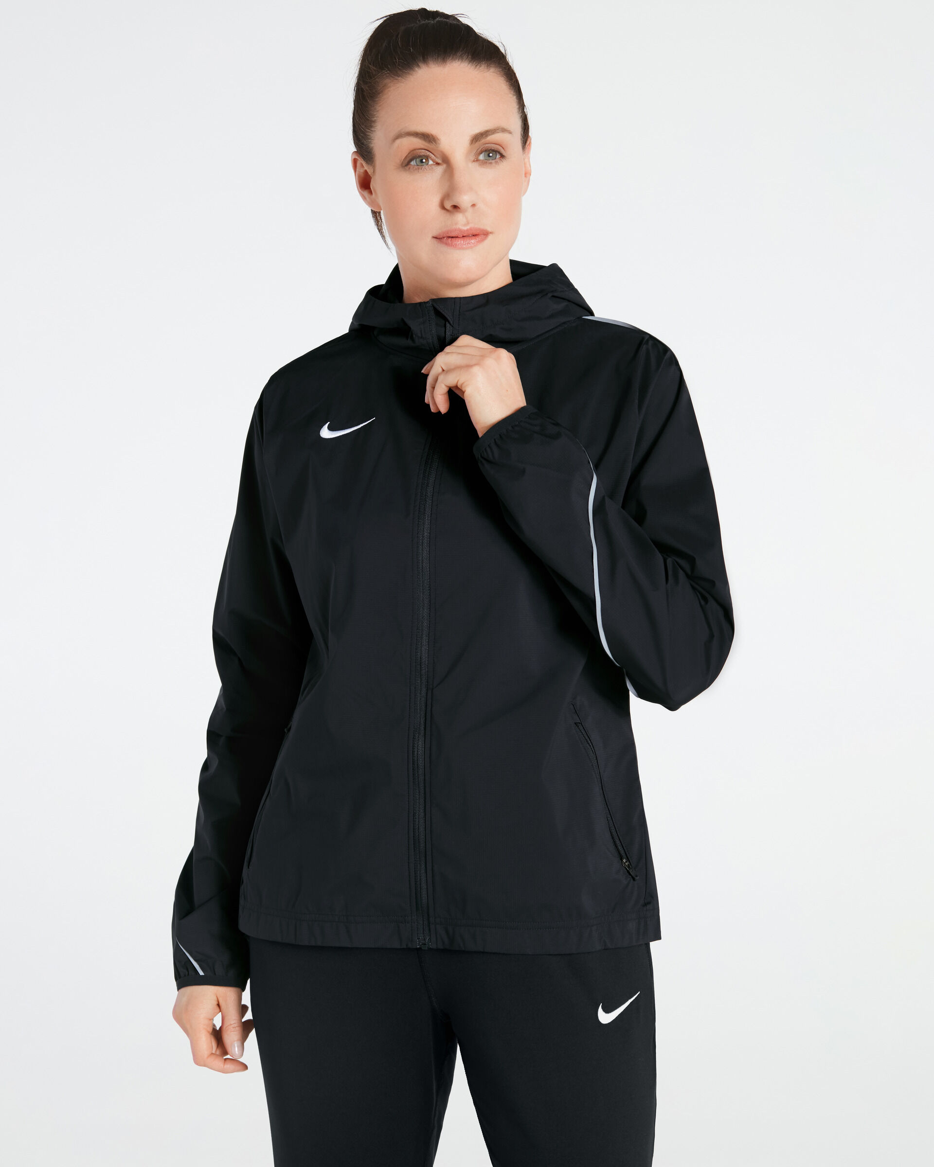 Nike Giacca da pioggia Woven Nero per Donne NT0320-010 XL