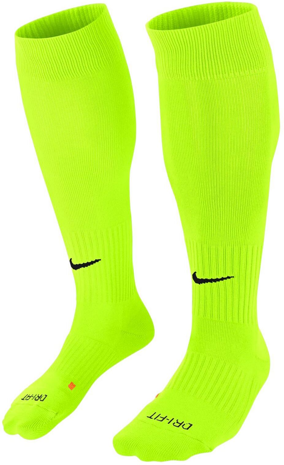 Nike Calze Classic II Giallo Fluorescente Unisex SX5728-702 M