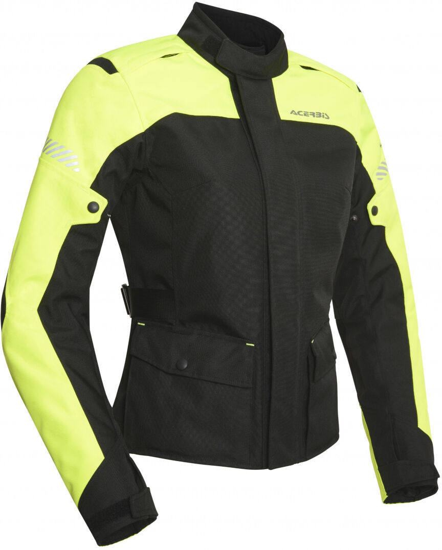 Acerbis Discovery Forest Giacca tessile da donna Nero Giallo 2XL