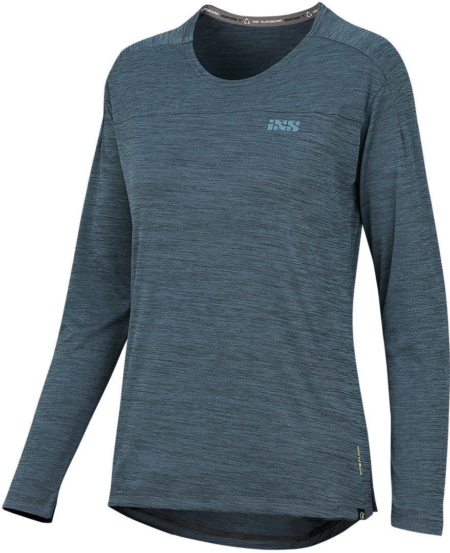 IXS Flow X LS Maglia da donna per biciclette Turchese 44