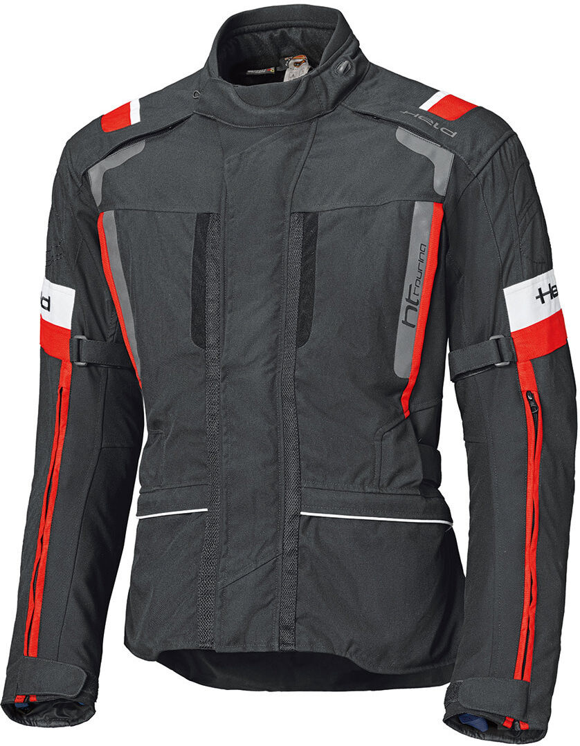 Held 4-Touring II Giacca tessile moto Nero Rosso 2XL