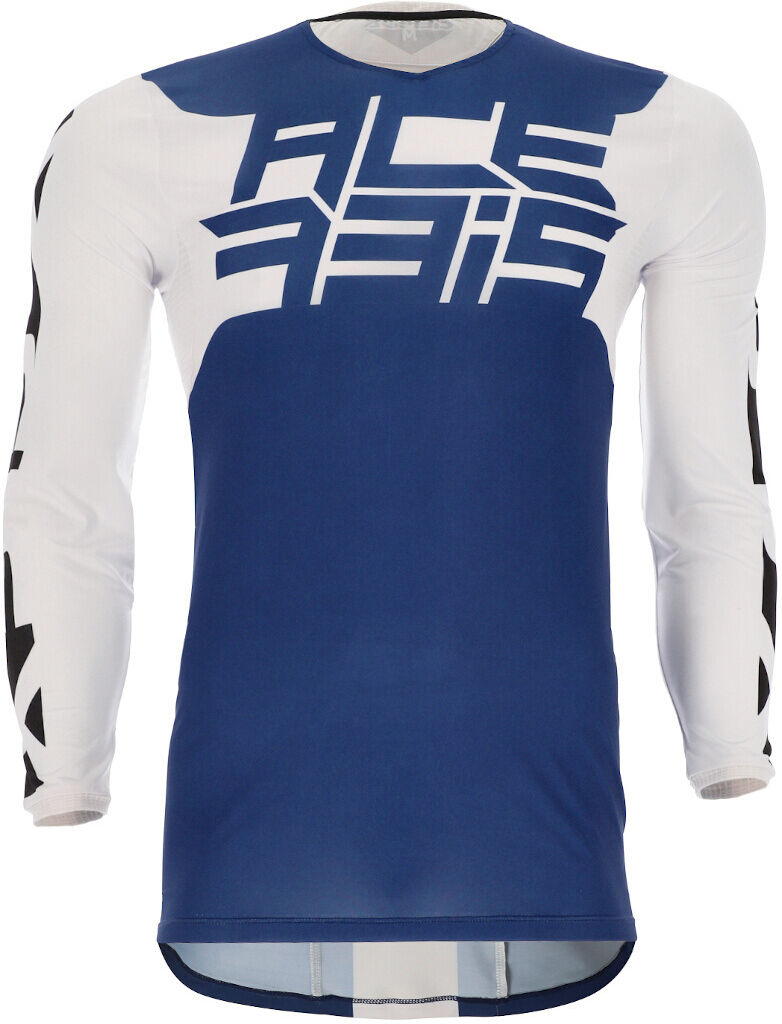 Acerbis J-Flex 2 Maglia Motocross Bianco Blu XL