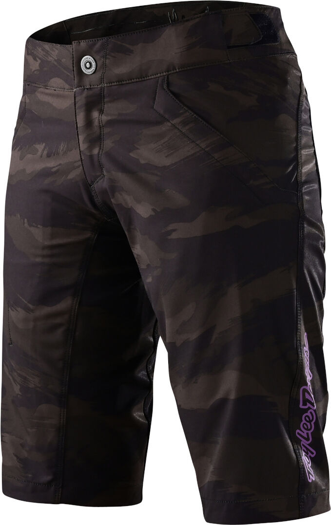 Lee Mischief Shell Brushed Camo Pantaloncini da bicicletta da donna Verde Multicolore M