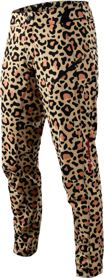 Lee Lilium Leopard Pantaloni da bicicletta da donna Nero Beige XS