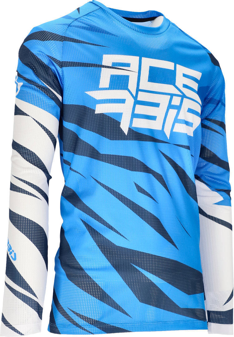 Acerbis MX J-Windy 4 Maglia Motocross Bianco Blu L