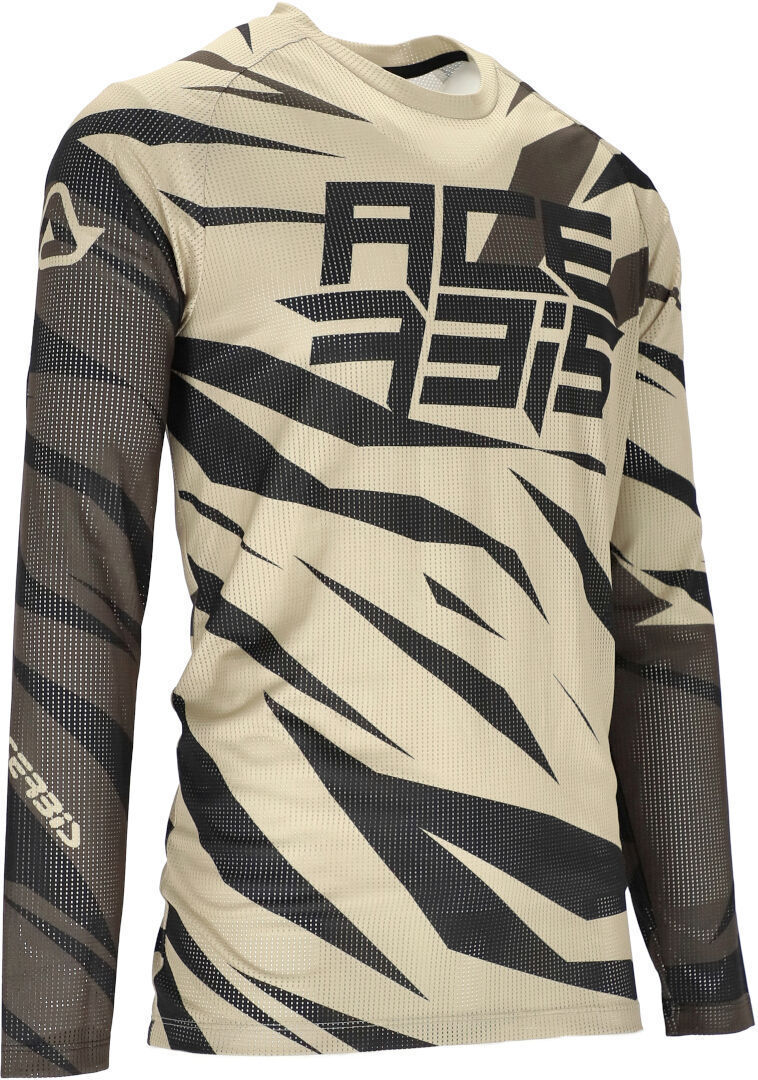 Acerbis MX J-Windy 4 Maglia Motocross Nero Beige M