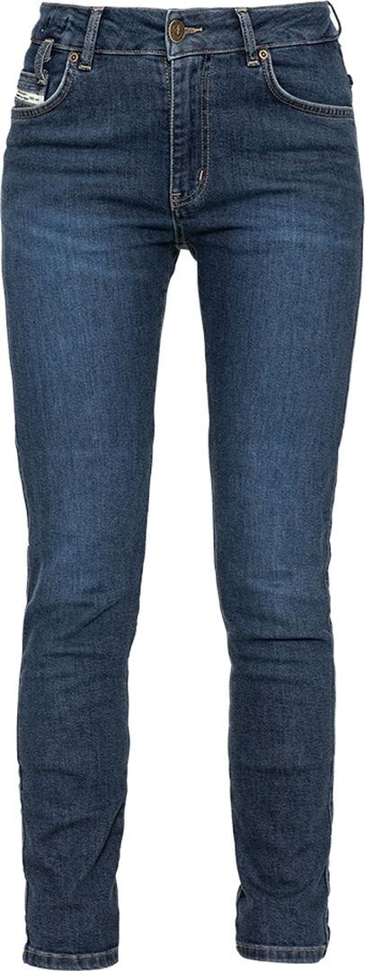 John Doe Jane High Mono XTM Jeans moto donna Blu 26 32