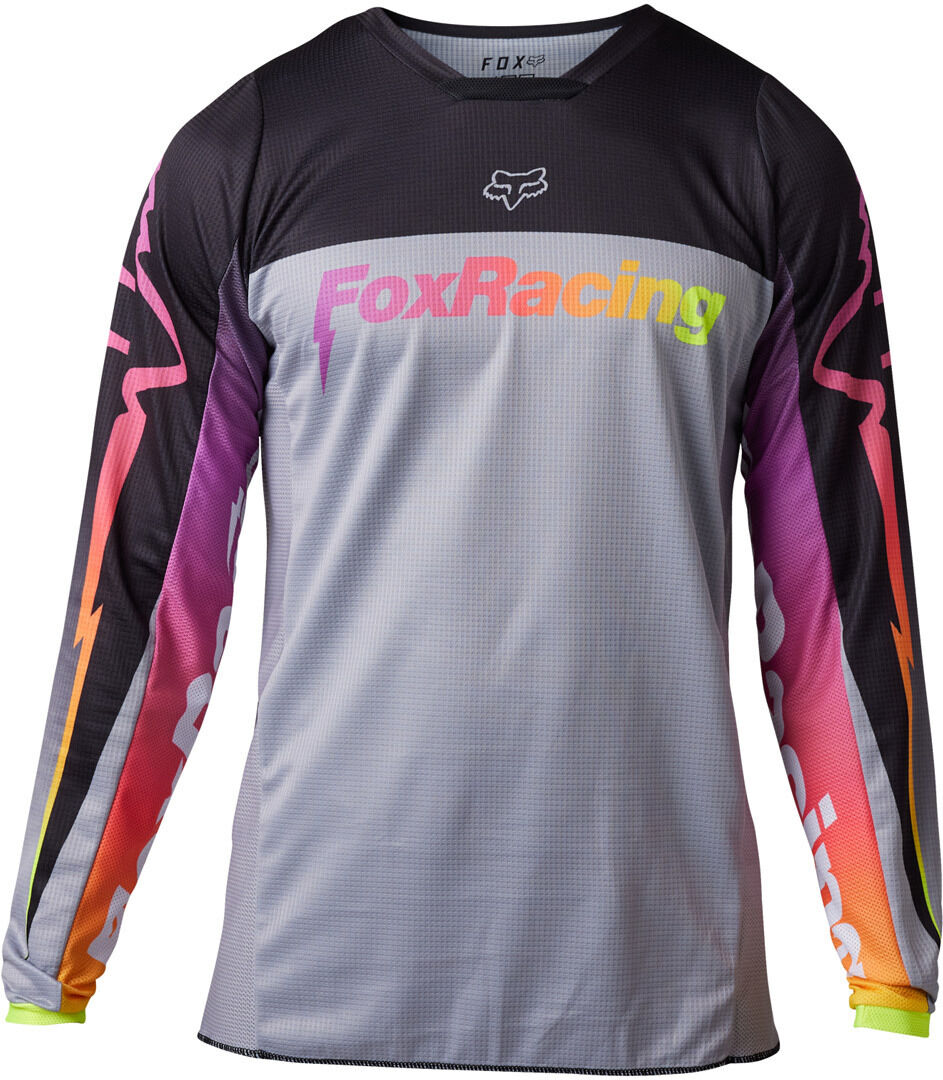 Fox 180 Statk Maglia Motocross Grigio 2XL