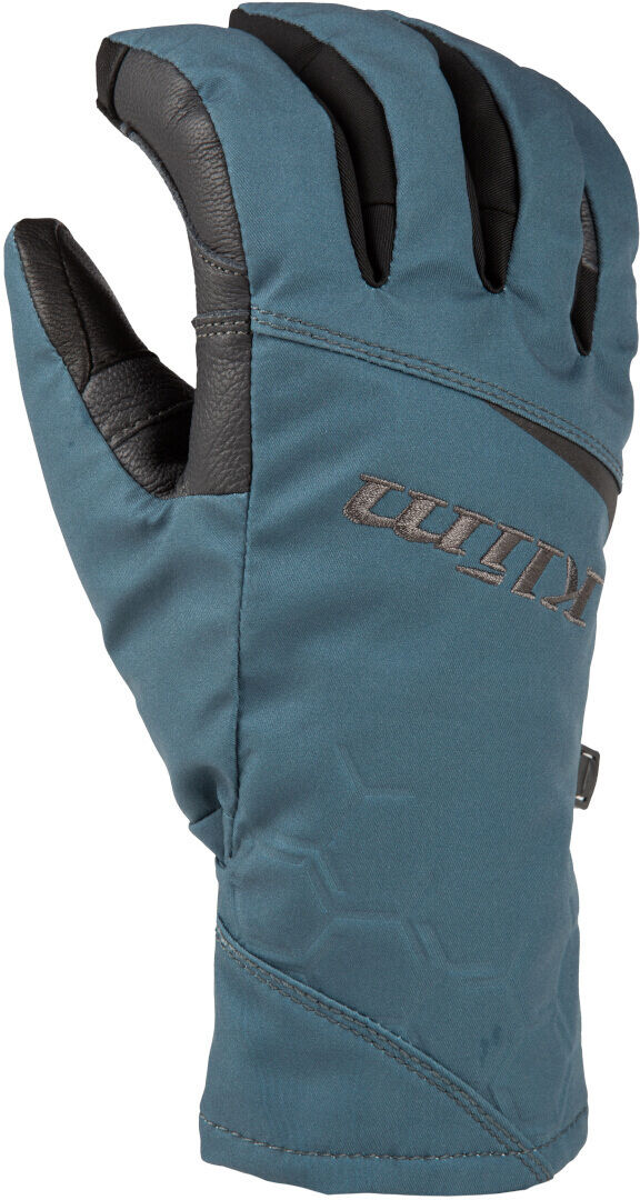 Klim Bombshell Guanti da motoslitta da donna Grigio Verde Blu L