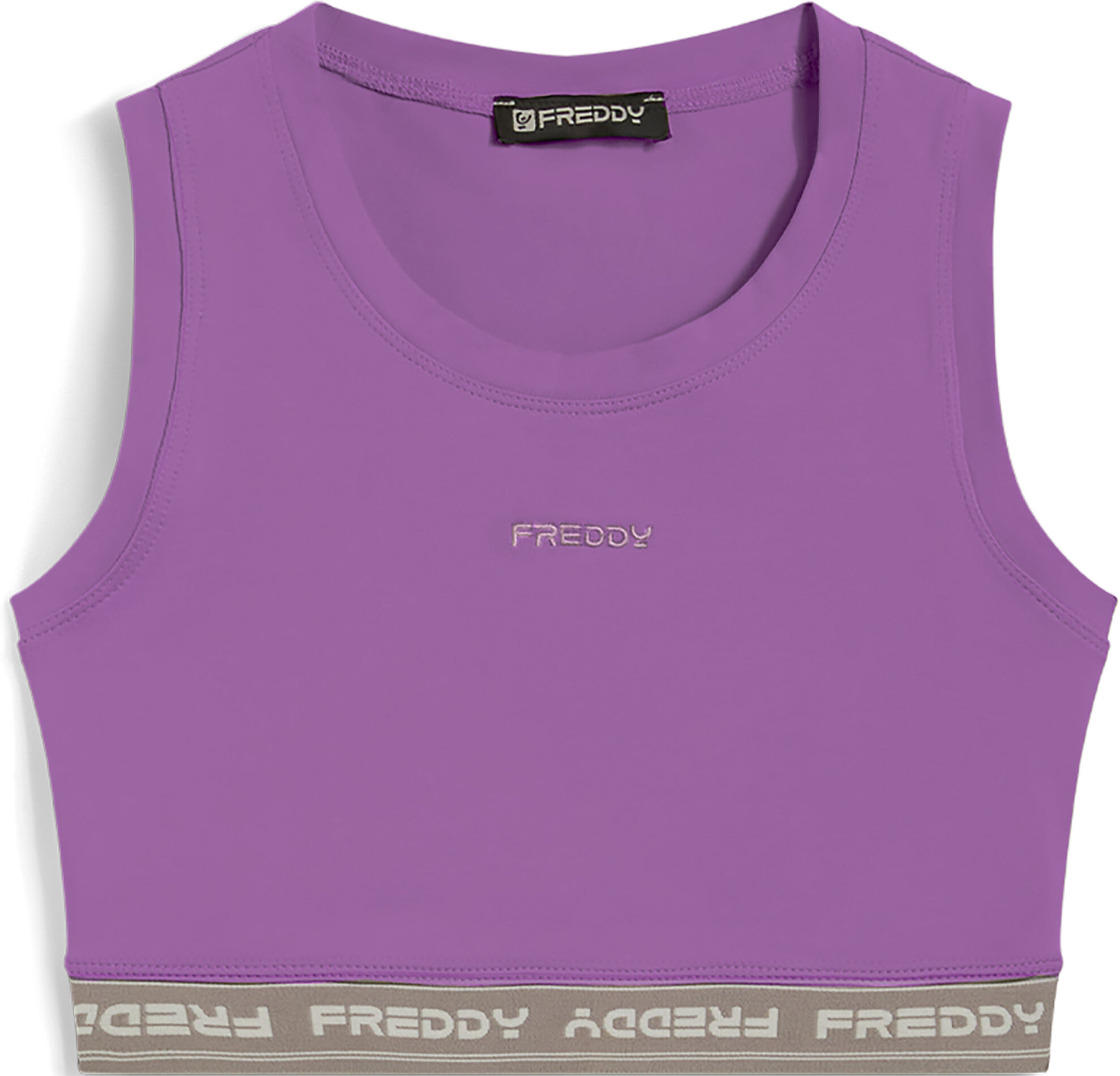 Freddy Top sportivo in heavy jersey stretch con elastico logato Dewberry Donna Xxx Large