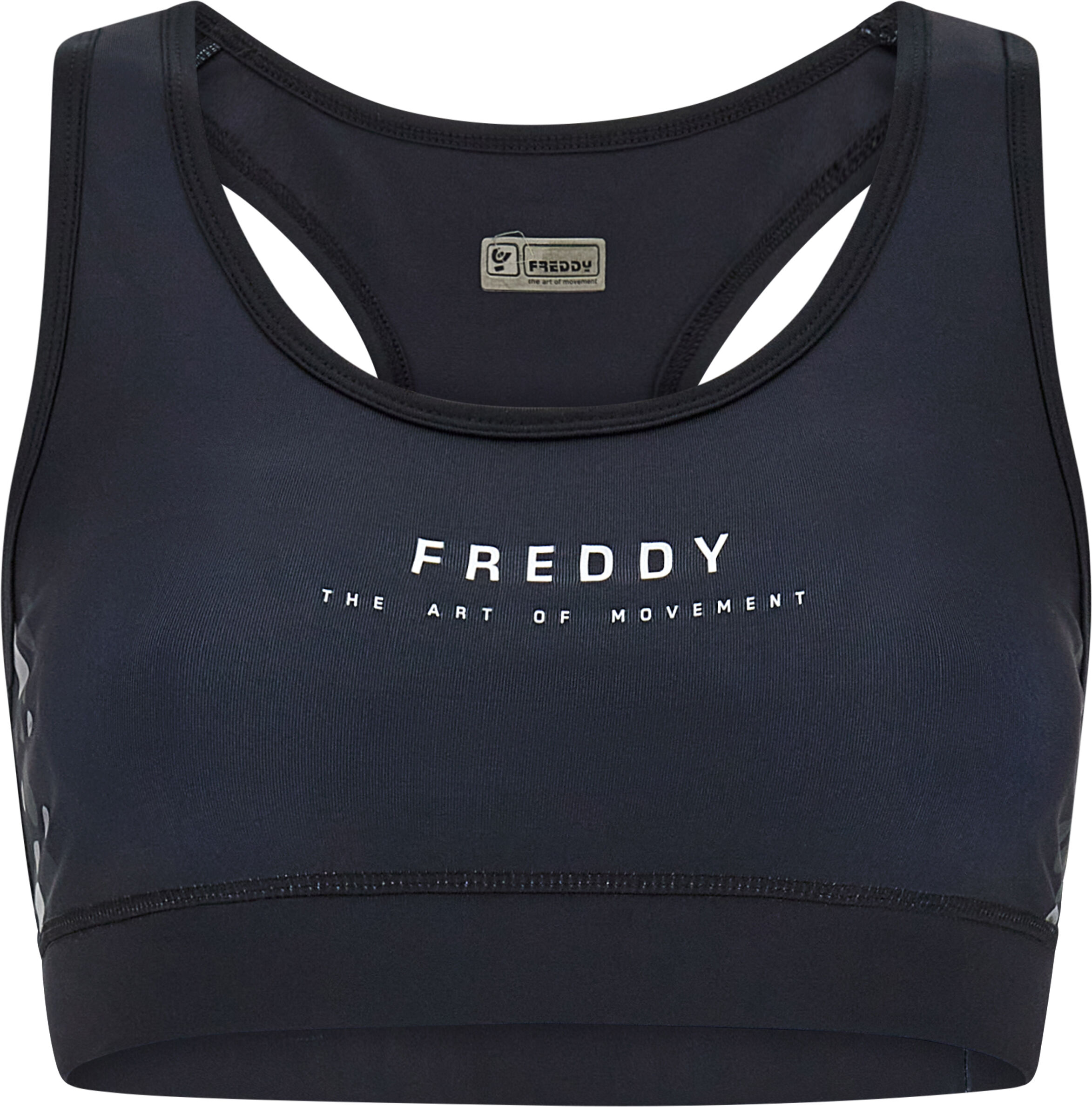 Freddy Reggiseno sportivo traspirante ecologico fantasia all over Allover Flower Donna Large