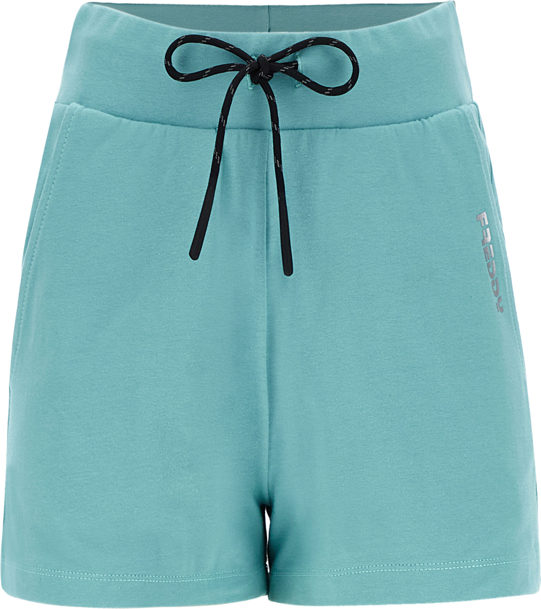 Freddy Shorts sportivi in jersey di cotone organico Aqua Sea Donna Large