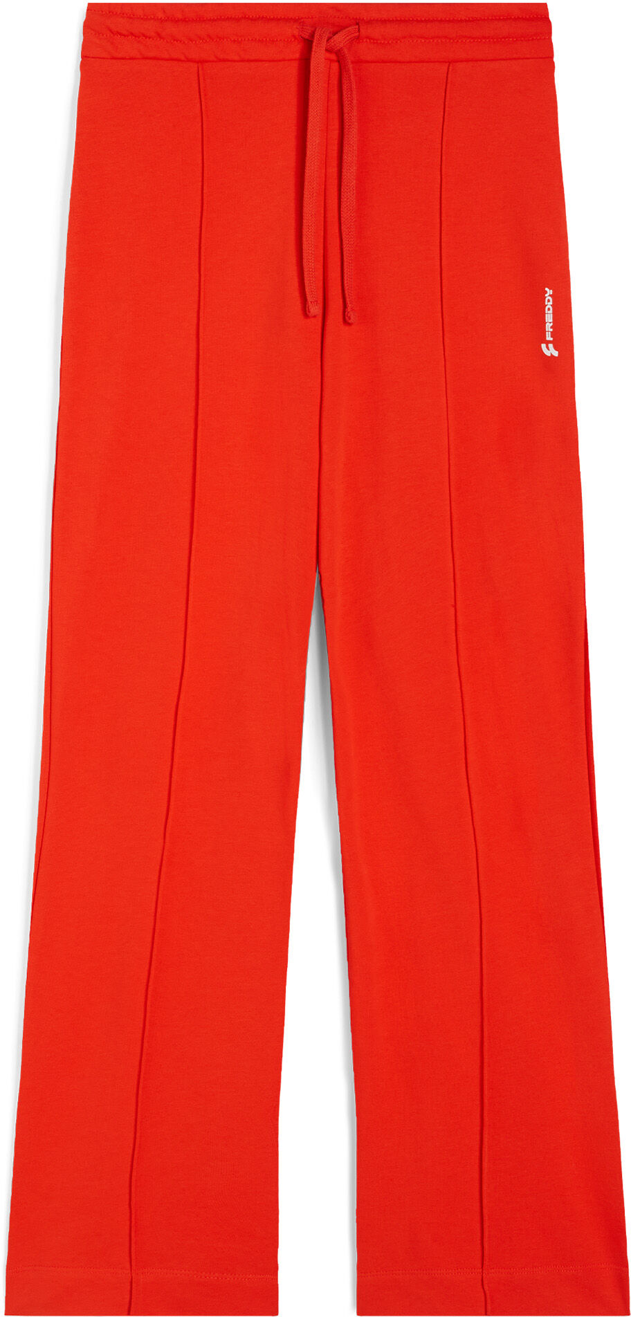 Freddy Pantaloni ampi in french terry decorati da piping centrale Grenadine Donna Extra Small