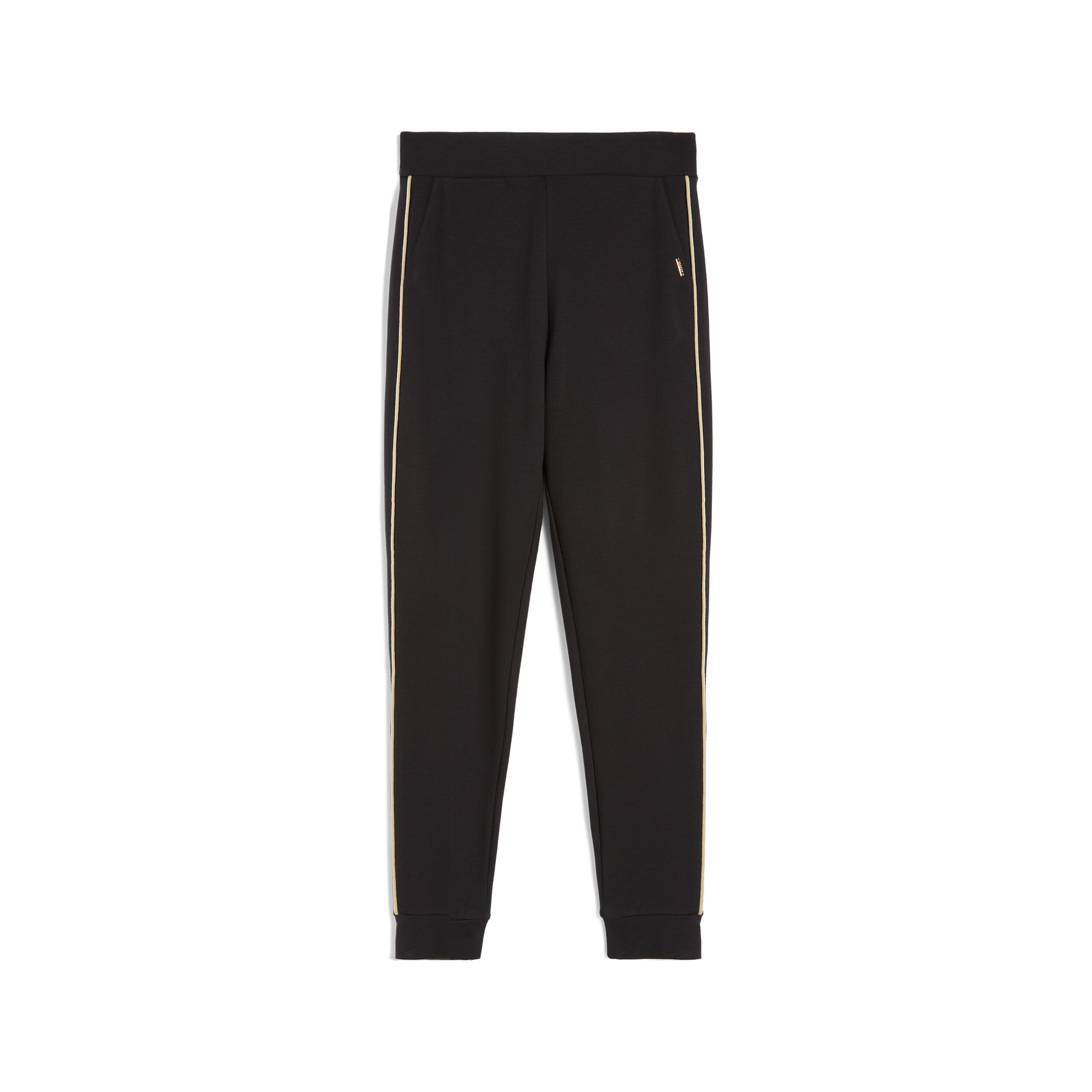 Freddy Pantaloni in jersey con dettaglio a contrasto sulle lunghezze Nero Donna Small