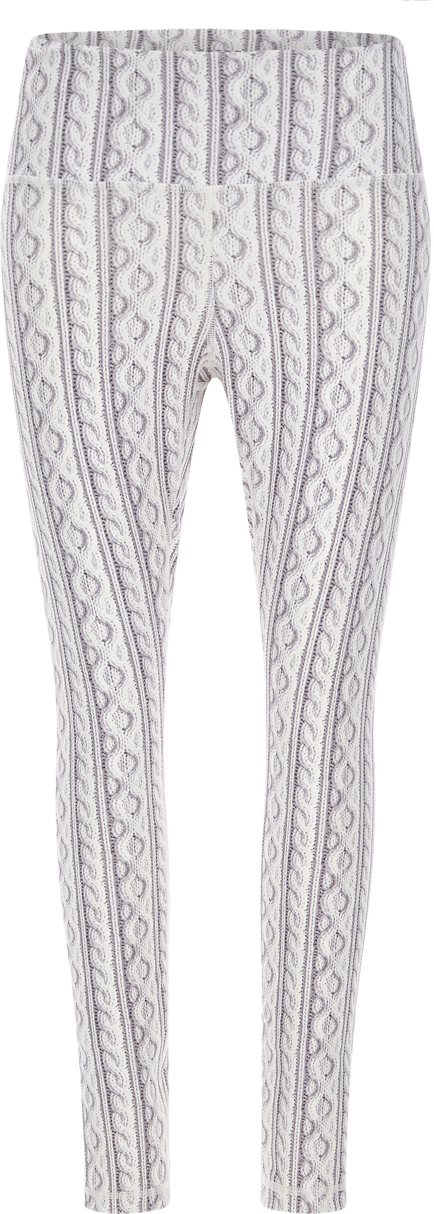 Freddy Leggings 7/8 vita super alta stampa fotografica tricot Tricot Printed Allover Gray Donna Large