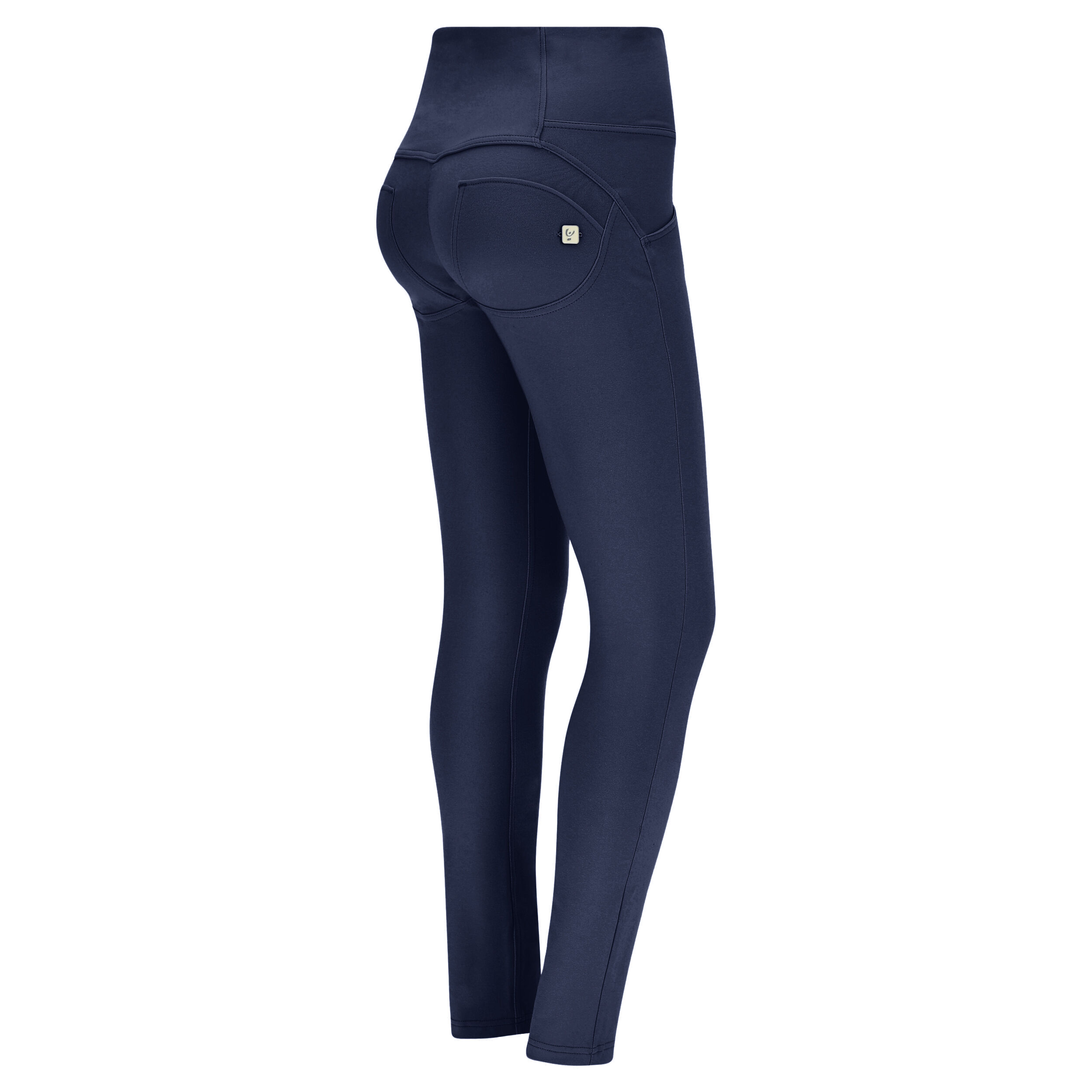 Freddy Pantaloni push up WR.UP® a vita alta in tessuto sostenibile Blu Navy Donna Extra Small