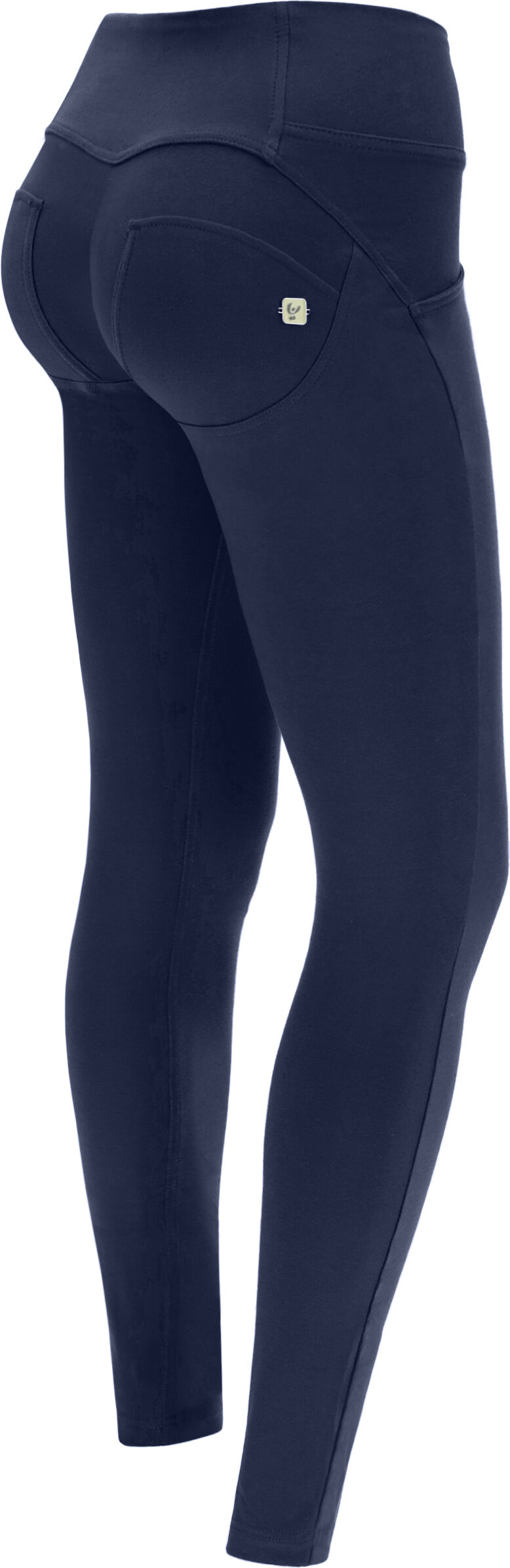 Freddy Pantaloni push up WR.UP® skinny cotone organico vita media Blu Navy Donna Extra Small