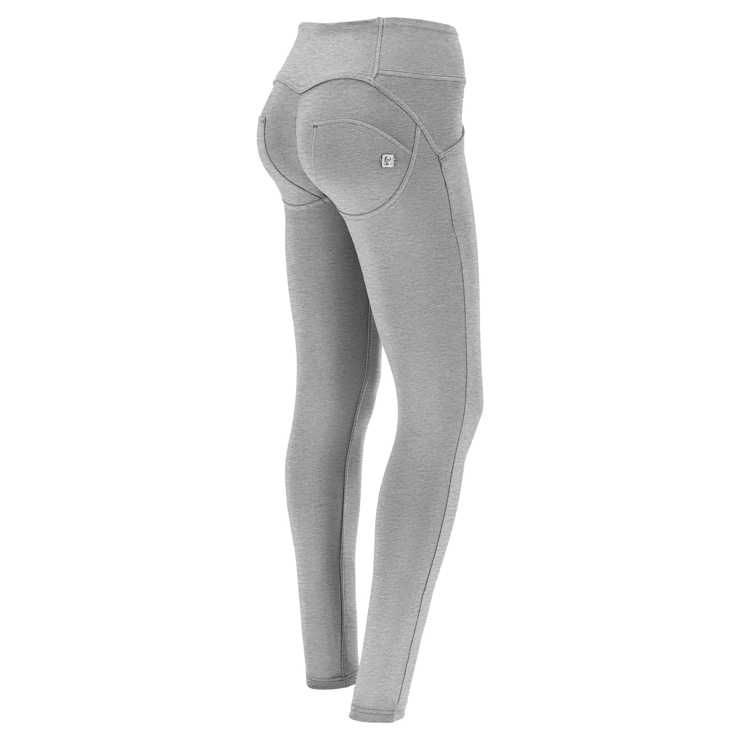 Freddy Pantaloni push up WR.UP® skinny cotone organico vita media Grigio Mélange Donna Xxs