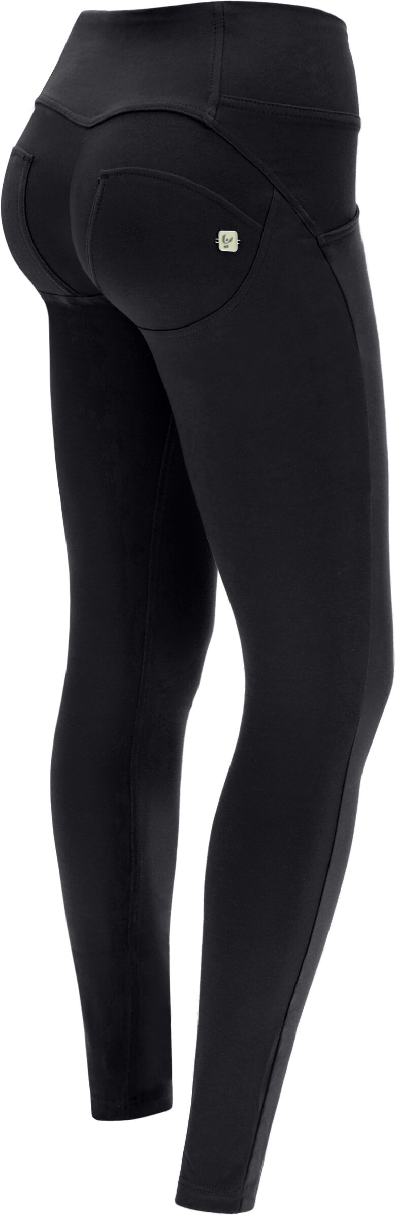 Freddy Pantaloni push up WR.UP® skinny cotone organico vita media Nero Donna Extra Small