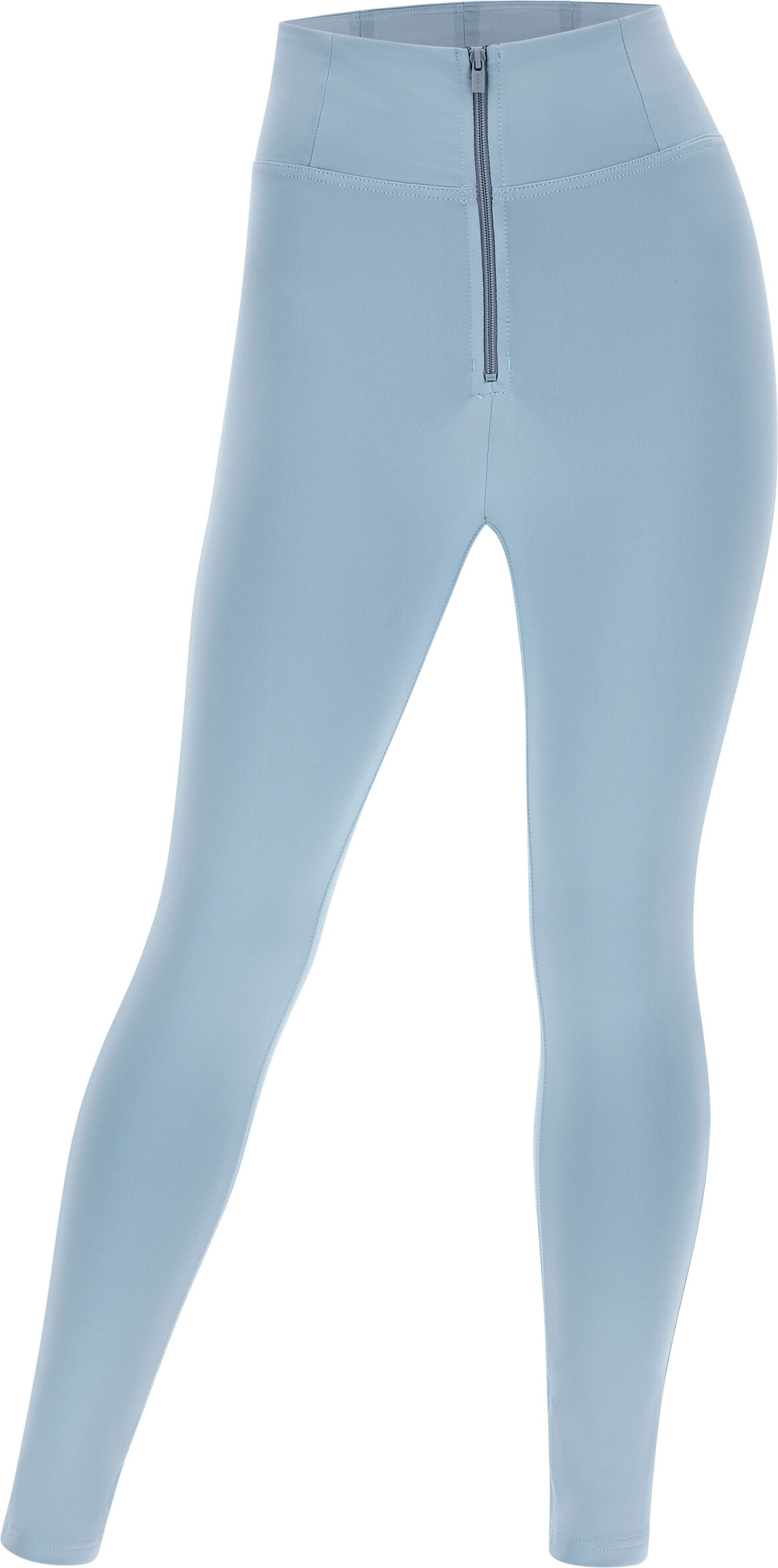 Freddy Pantaloni push up WR.UP® curvy vita alta traspiranti Blue Fog Donna Xxs