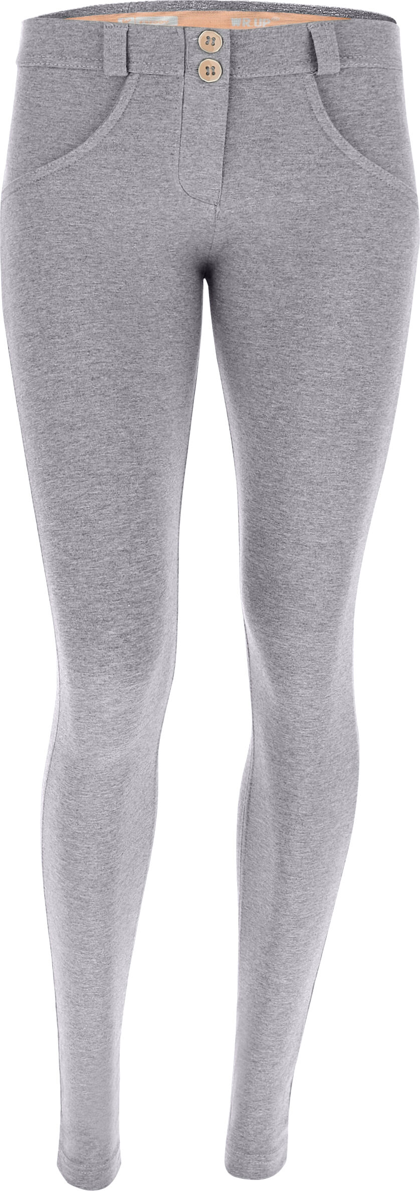 Freddy Pantaloni push up WR.UP® superskinny cotone organico Grigio Mélange Donna Medium