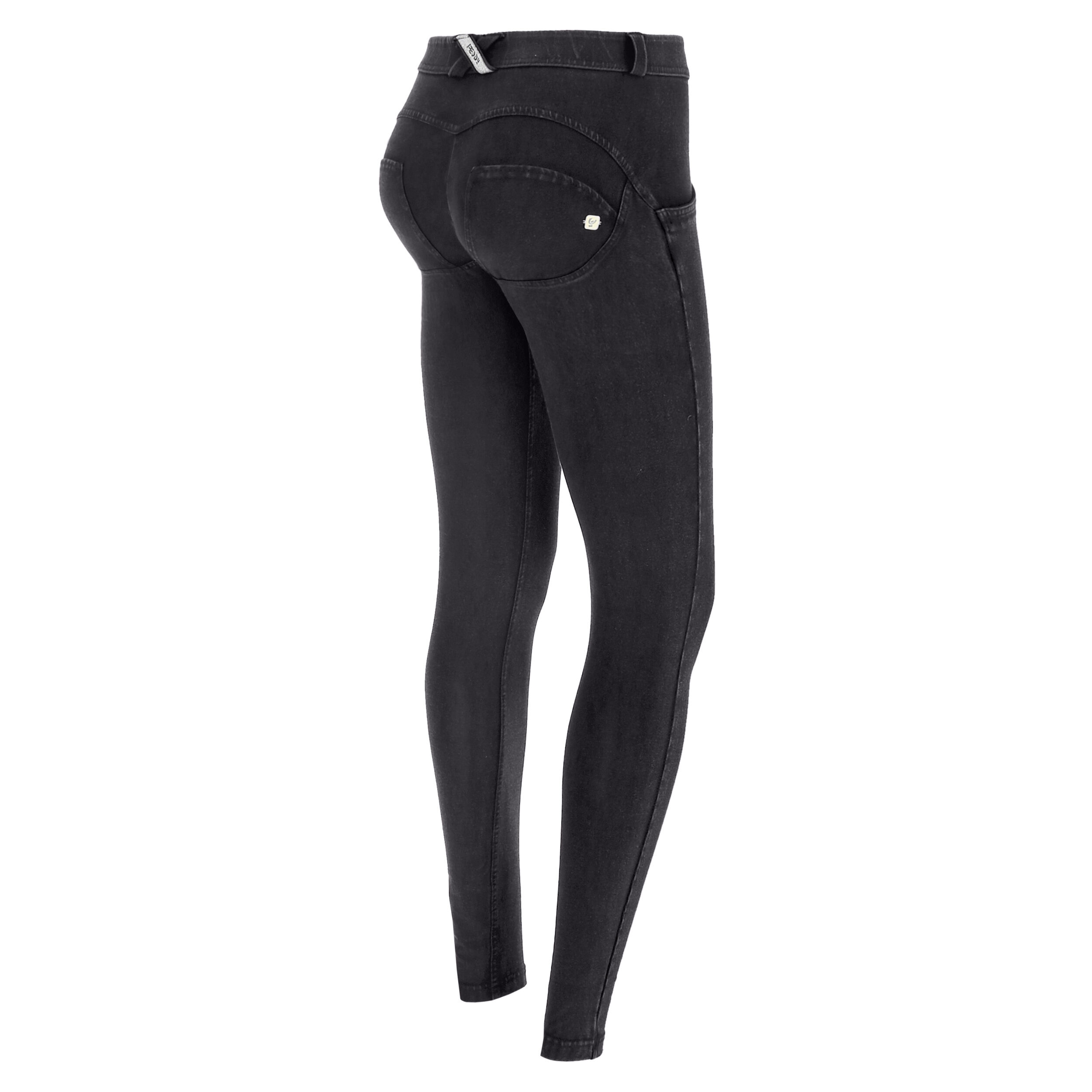 Freddy Jeggings push up WR.UP® superskinny jersey-denim organico Jeans Nero-Cuciture In Tono Donna Medium