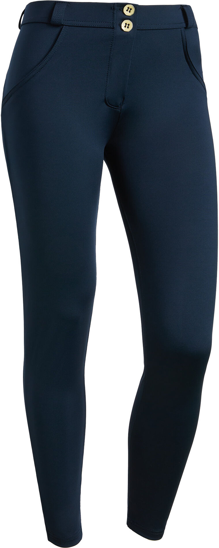 Freddy Pantaloni push up WR.UP® clessidra vita regular traspiranti Blu Navy Donna Medium