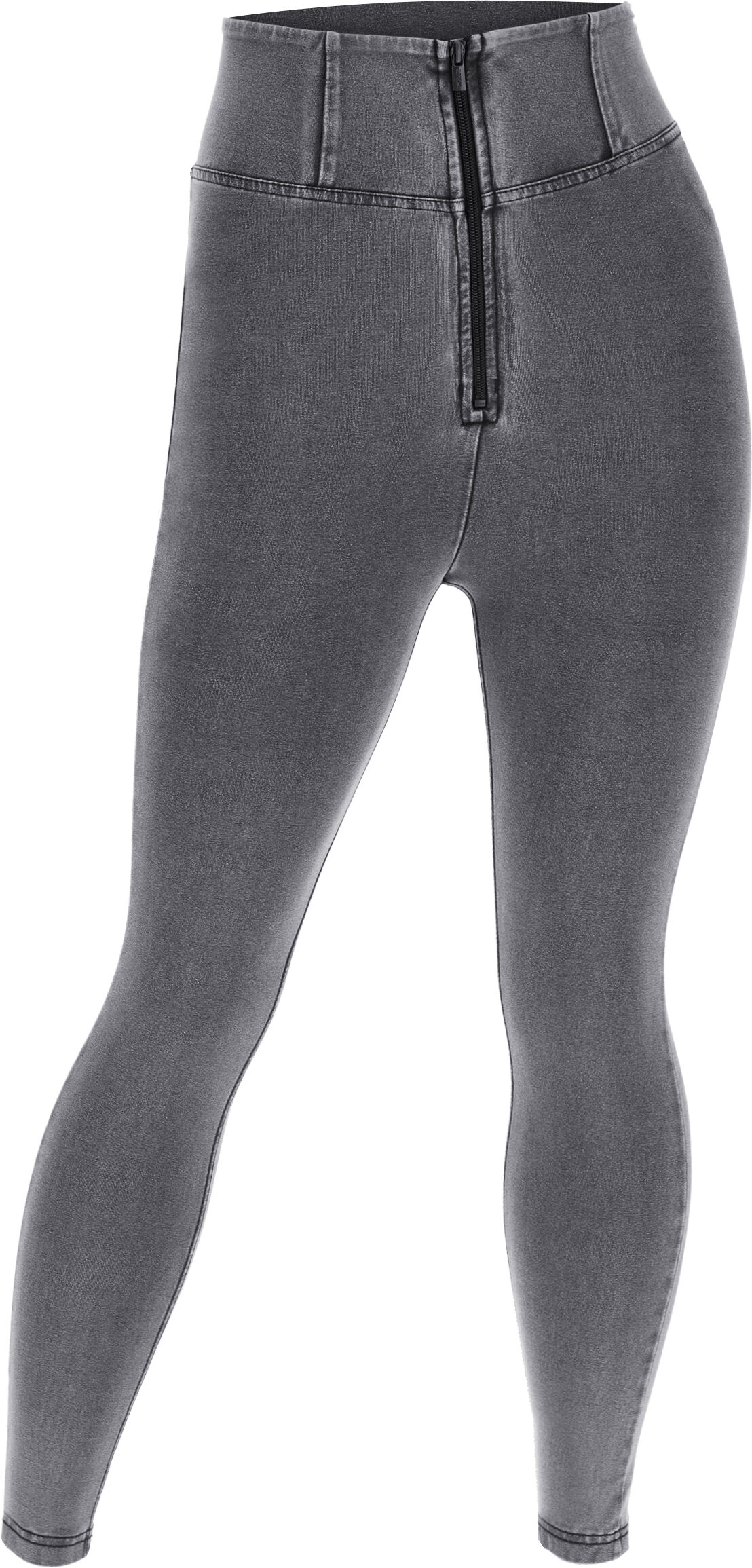 Freddy Jeggings WR.UP® 7/8 curvy con gamba superskinny vita alta Gray Jeans-Yellow Seams Donna Medium