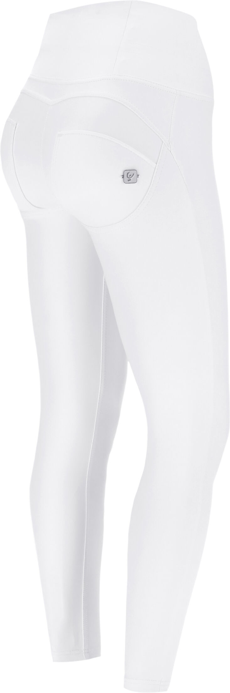 Freddy Pantaloni WR.UP® 7/8 superskinny vita alta similpelle - SPECIAL EDITION Bianco Donna Extra Large