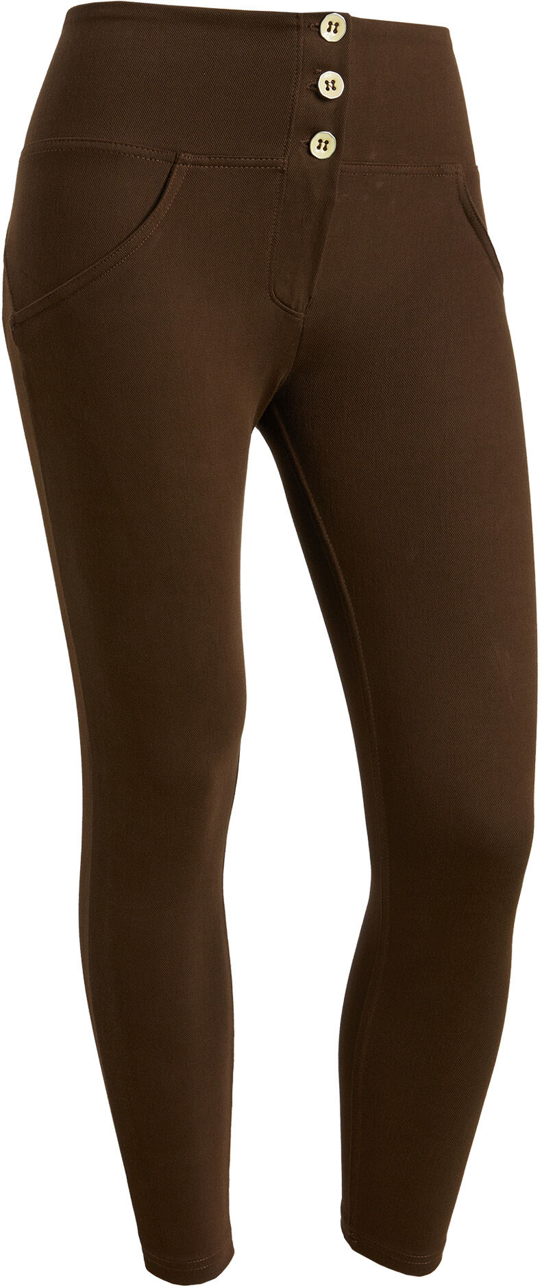 Freddy Pantaloni push up WR.UP® 7/8 clessidra vita alta jersey drill Demitasse Donna Medium