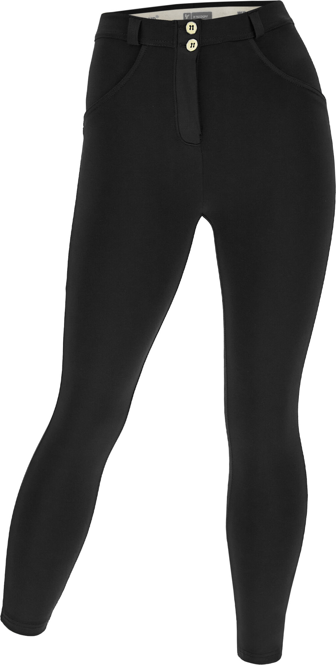 Freddy Pantaloni push up WR.UP® 7/8 curvy superskinny traspiranti Nero Donna Small