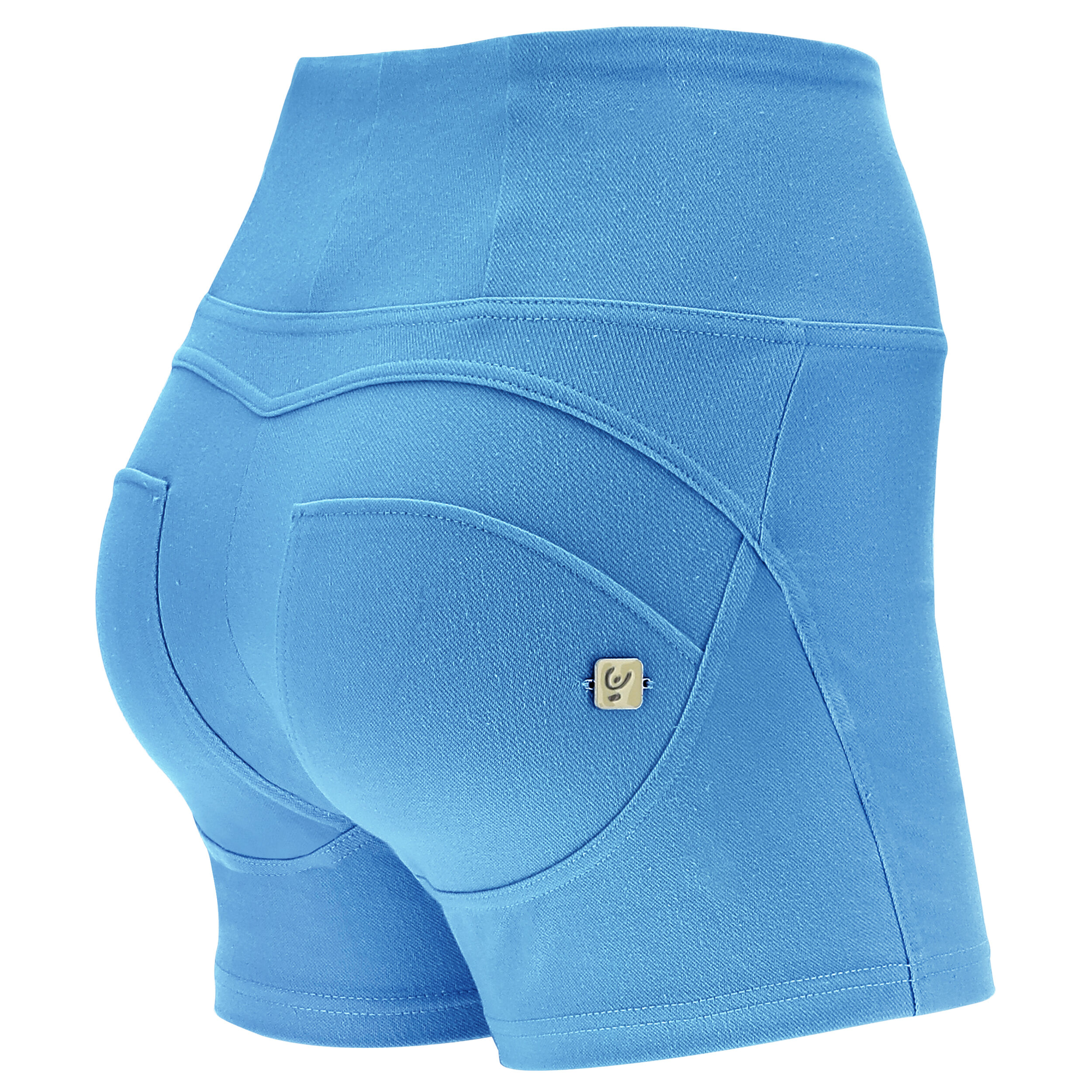 Freddy Shorts push up WR.UP® vita alta jersey drill ecologico Heritage Blue Donna Medium