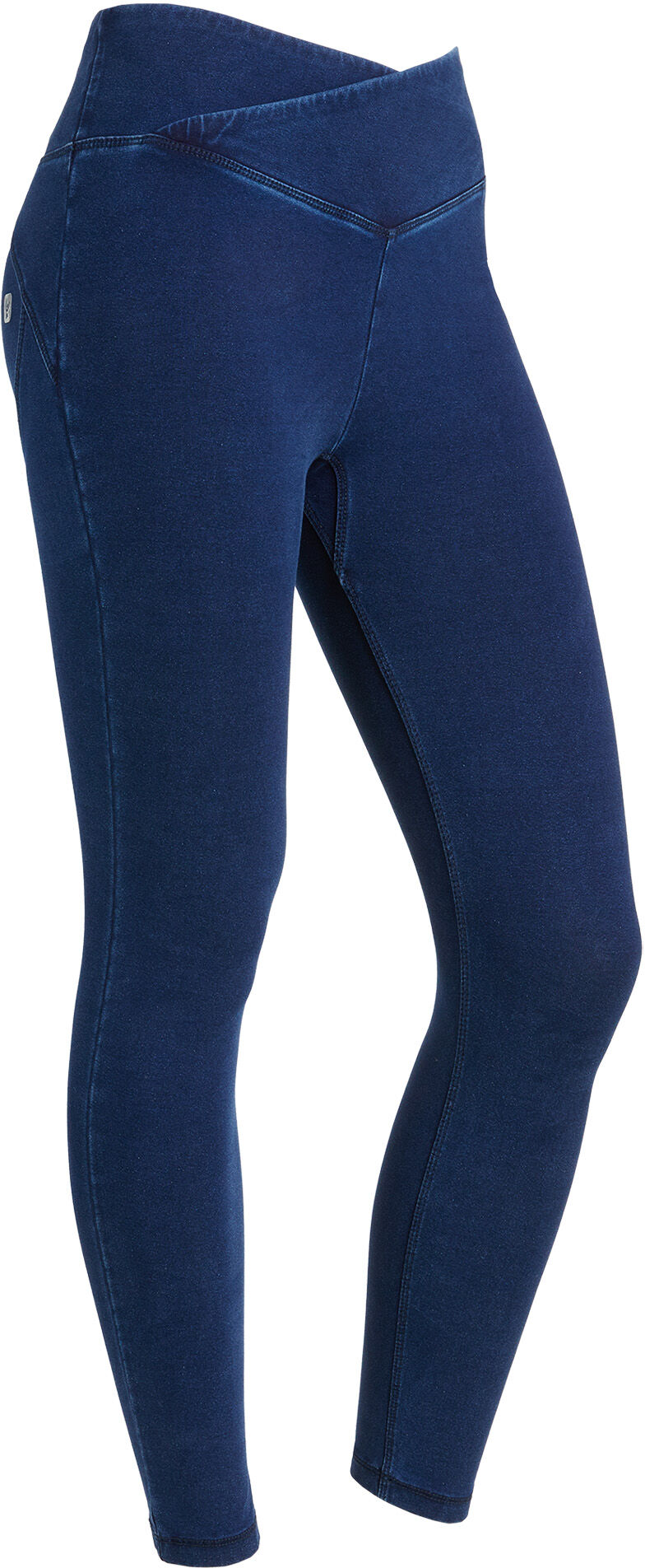 Freddy Leggings push up WR.UP® CORE vita alta in jersey denim Dark Jeans-Seams On Tone Donna Medium