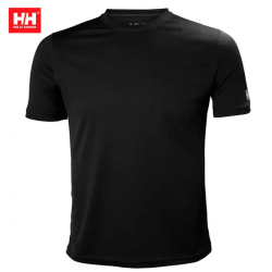 Helly Hansen T-Shirt Tech in tessuto tecnico nero 2XL