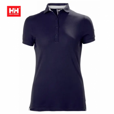 Helly Hansen Polo Crewline da donna blu manica corta in tactel M