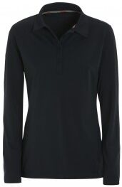 Slam Polo da donna Tech Pique Ls dark navy M